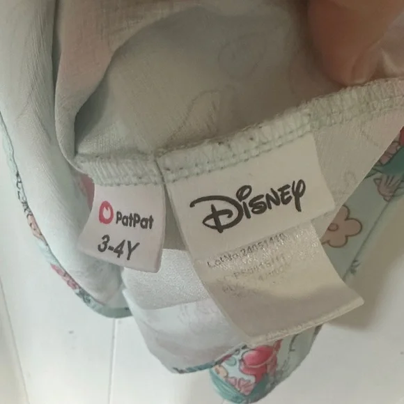 Disney Little Mermaid Floral Sundress - Light Blue - Picture 2 of 6